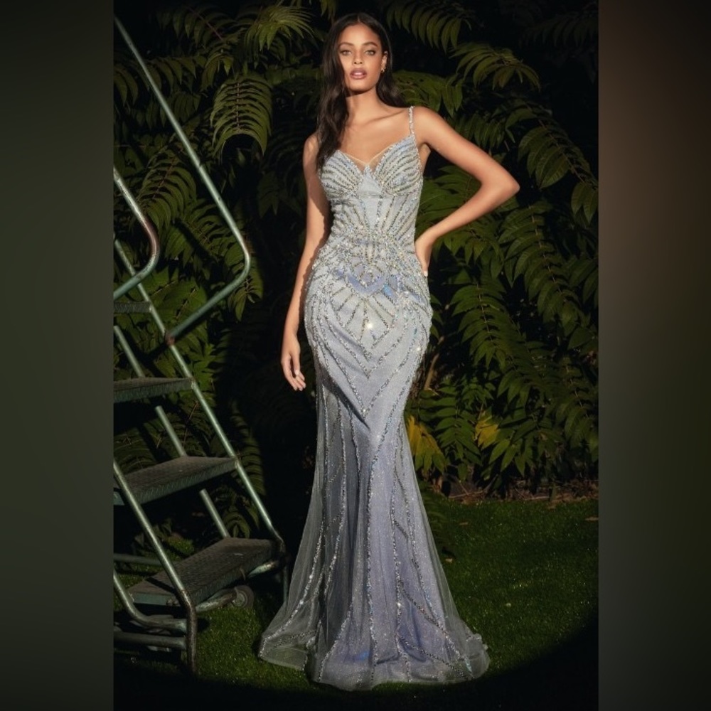 - CINDERELLA DIVINE CD968 Light Blue Gown